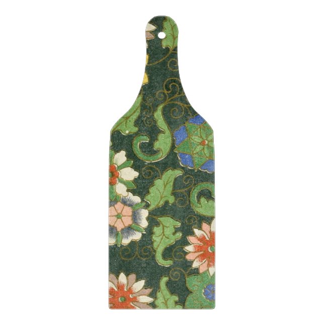 Planche À Découper Cloisonne Chine Patter Asiatique Oriental (Devant)