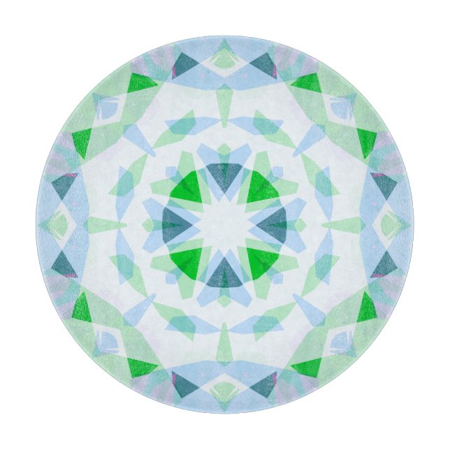 Planche À Découper Coastal Blue Green Summer Star Dopamine Decor (Devant)