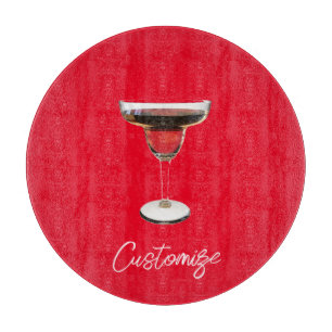 Planche À Découper Cocktail Big Red Margarita Boire Thunder_Cove