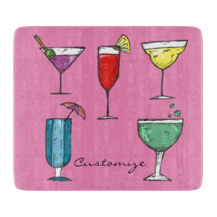 Planche À Découper Cocktail Drink Association Thunder_Cove