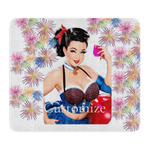 Planche À Découper Cocktail Party Girl Thunder_Cove