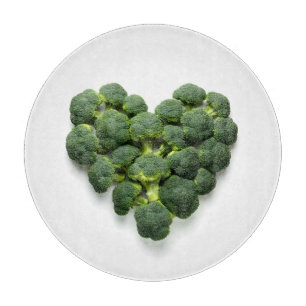 Planche À Découper Coeur de Brocoli
