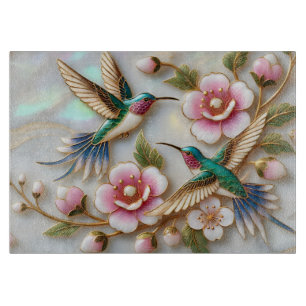 Planche à découper Colibri Élégant