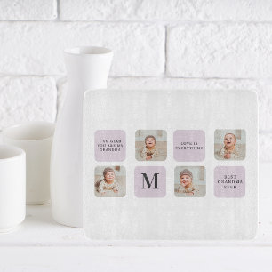 Planche À Découper Collage Photo & Meilleure Grand-Mère Jamais Meille