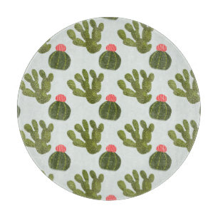 Planche À Découper Collection Llamarama Motif Cactus mignon