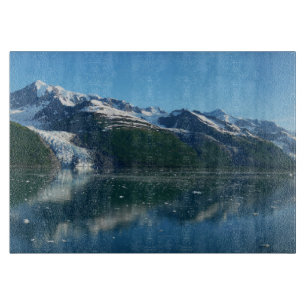 Planche À Découper College Fjord II Belle photographie de l'Alaska