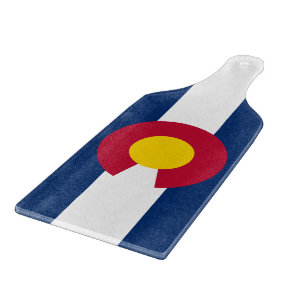 Planche À Découper Colorado : le drapeau du centième État des États-U