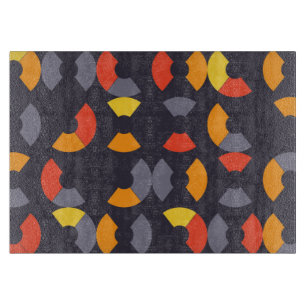 Planche À Découper Coloré, cool, tendance, moderne, art circulaire ur
