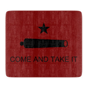 Planche À Découper Come & Take It ! Flag de Texas State