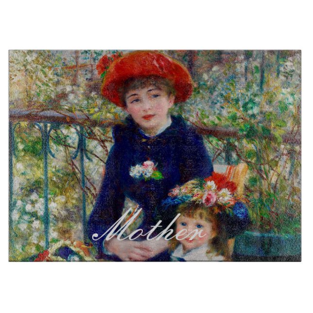 Planche À Découper Commission de coupe mère et enfant de Renoir (Devant)