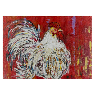 Planche À Découper Commission de la charcuterie de découpe du coq de 