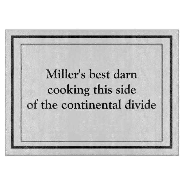 Planche À Découper Conception minimaliste simple (Devant)