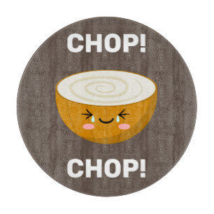 Planche À Découper Conseil de coupe de l'oignon de Kawaii