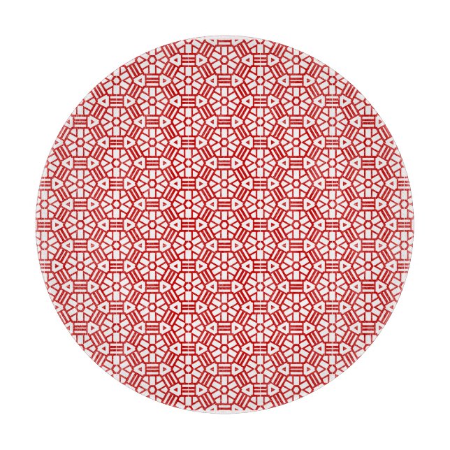 Planche À Découper Conseil de coupe - Hexagon et Barres (Devant)