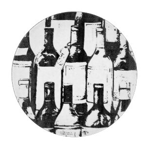 Planche À Découper Conseil de taille du verre d'amateurs de vin