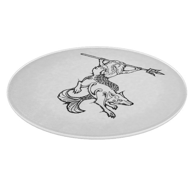 Planche À Découper Conseil décoratif de taille du verre (Coin)