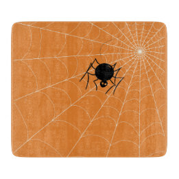 Planche À Découper Conseils de taille du verre - araignée en Web