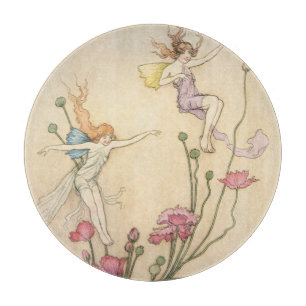 Planche À Découper Contes De Fées vintages, Trois Esprits Pleins De J