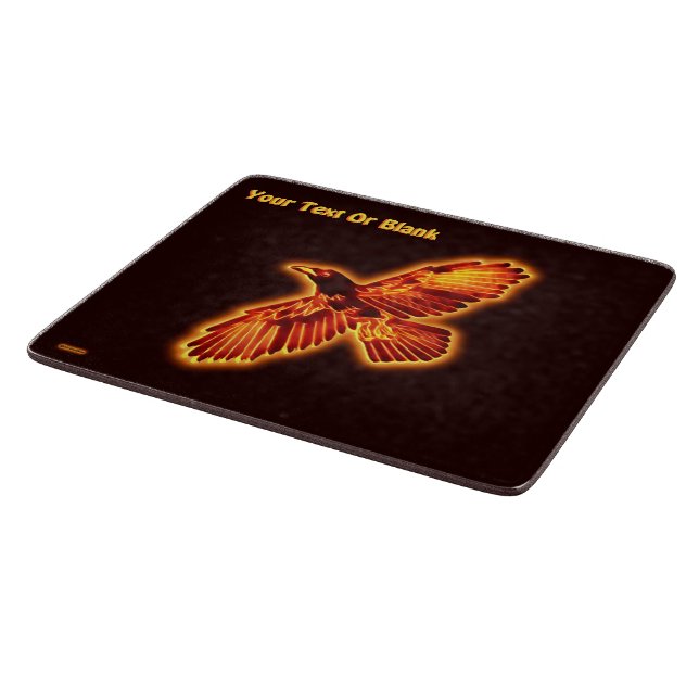 Planche À Découper Corbeau de feu (Coin)