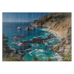 Planche À Découper Côte Big Sur, Côte Ouest, Côte Pacifique