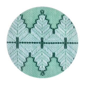 Planche À Découper Couchage en fil textile rétro, pulsation graphique