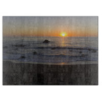 Coucher de soleil à San Simeon