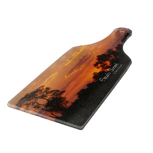 Planche À Découper Coucher de soleil Acacia