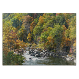Planche À Découper Couleurs d'automne au parc d'État d'Ohiopyle