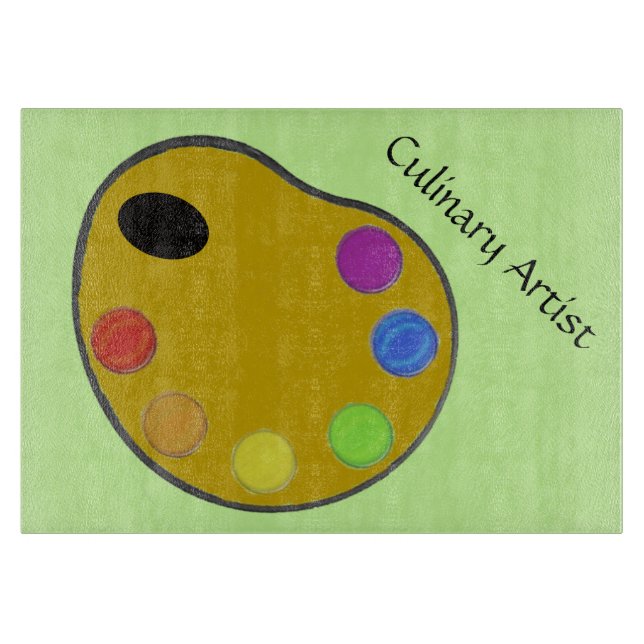 Planche À Découper Coupe - Artiste culinaire (Devant)