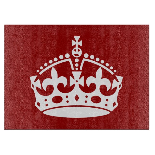 Planche À Découper Couronne royale (Devant)