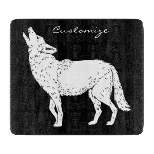 Planche À Découper Coyote Hurlement Thunder_Cove