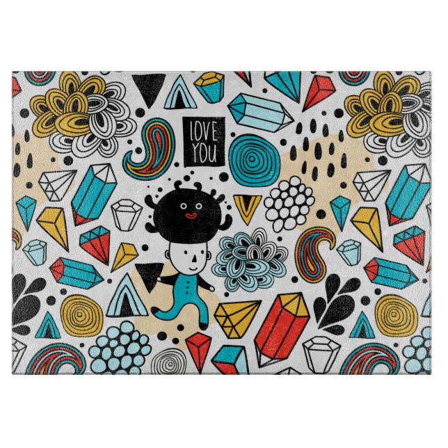 Planche À Découper Crazy head (Devant)