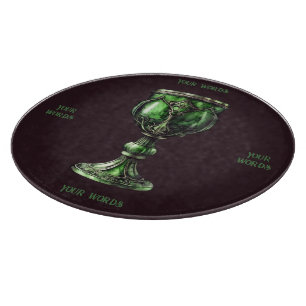 Planche À Découper Créez Votre Propre Calice Vert Jade