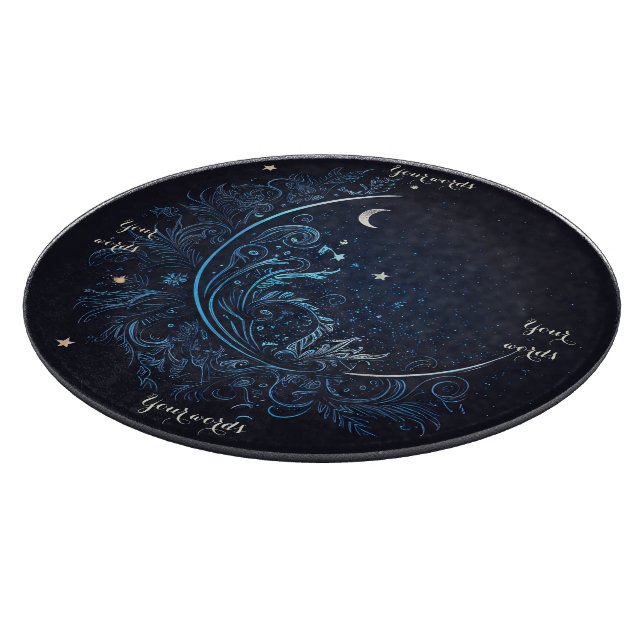 Planche À Découper Créez votre propre carte d'autel mystique de lune  (Coin)