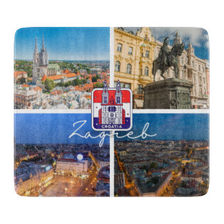 Planche À Découper Croatie | Hrvatska | Zagreb | Capitale de la Croat