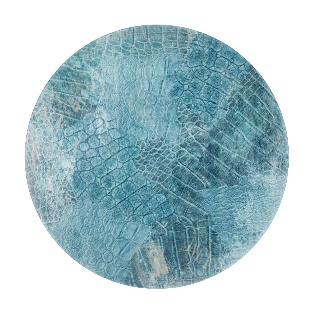 Planche À Découper Crocodile Batik : Textured Fabric Art (Devant)