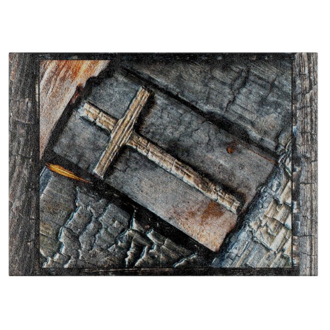 Planche À Découper Croix de protection (Devant)