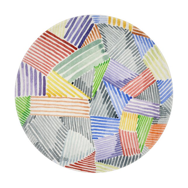 Planche À Découper Crosshatch Quilt I (Devant)