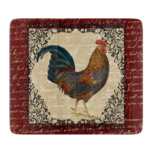 Planche À Découper Cru rouge de coq