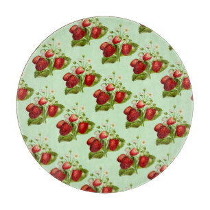 Planche À Découper Cuisine de campagne aux fraises