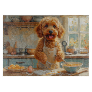 Planche À Découper Cuisine de Cockapoo dans la Cuisine