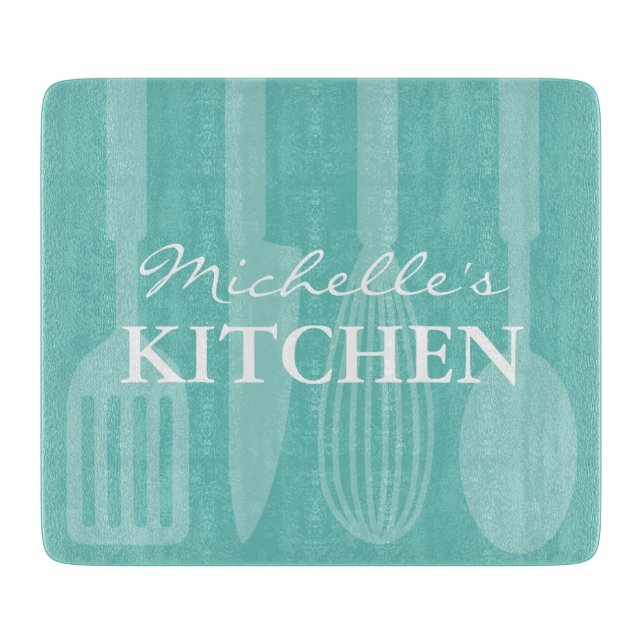 Planche À Découper Cuisine personnalisée cuisine ustensile de découpe (Devant)
