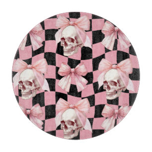 Planche À Découper Cuisine Rose Squelette Halloween Cool