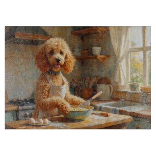 Planche À Découper Cuisson de caniche dans la cuisine