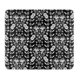 Planche À Découper Cupcake Baking Folk Art