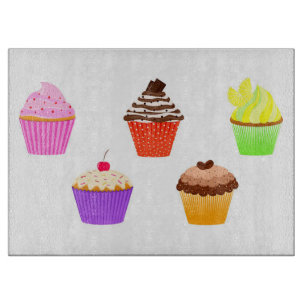 Planche À Découper Cupcakes