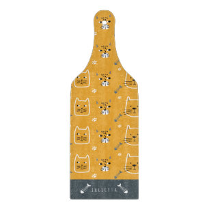 Planche À Découper Cute Cats Motif moderne Personnalisé