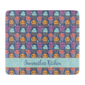Planche À Découper Cute Kawaii méduse Personnalisée