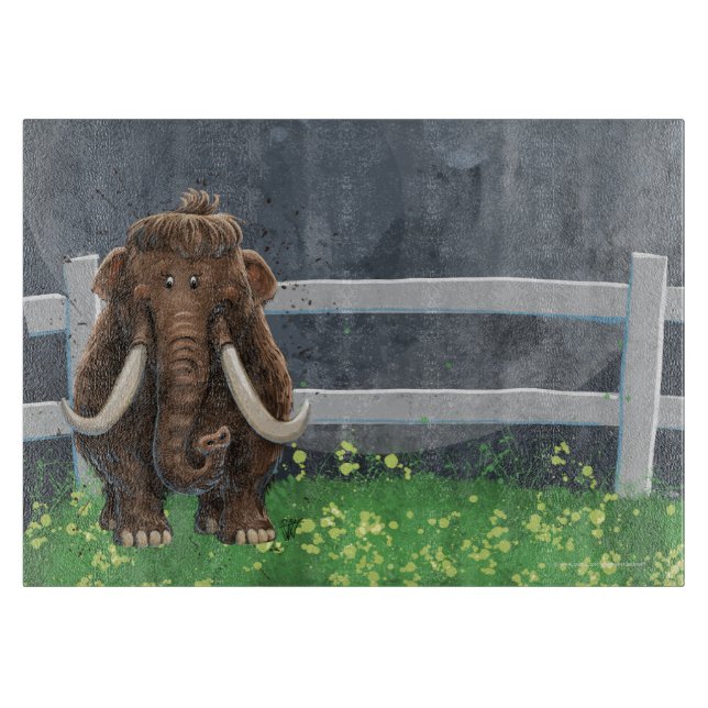 Planche À Découper Cute Mastodon (Devant)