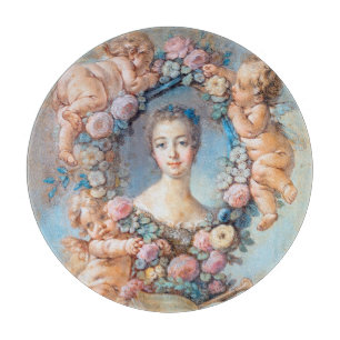 Planche À Découper Dame de rococos de Madame de Pompadour François